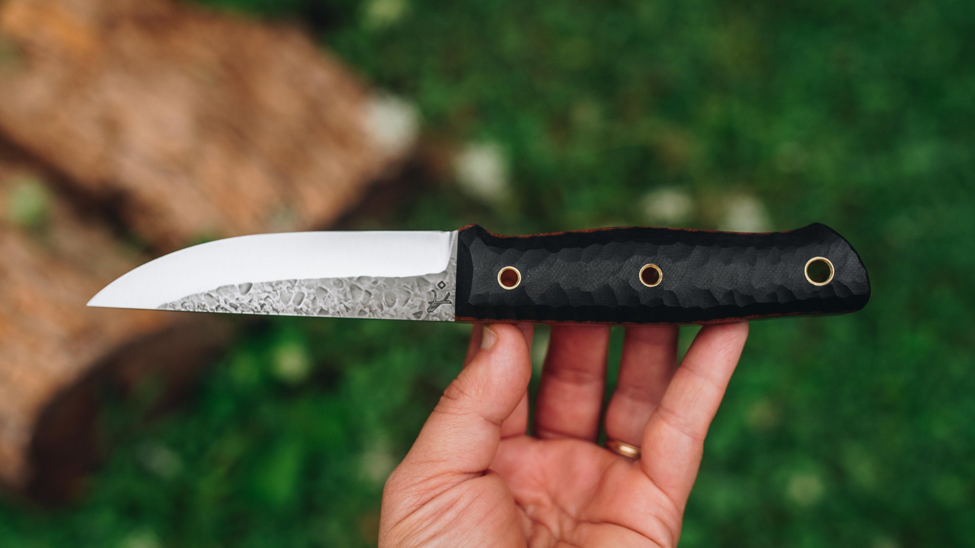 Prototype Puukko - in textured black G10 - (Procut)