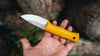 3" Bushtool - in yellow G-10 - (CPM 3V)