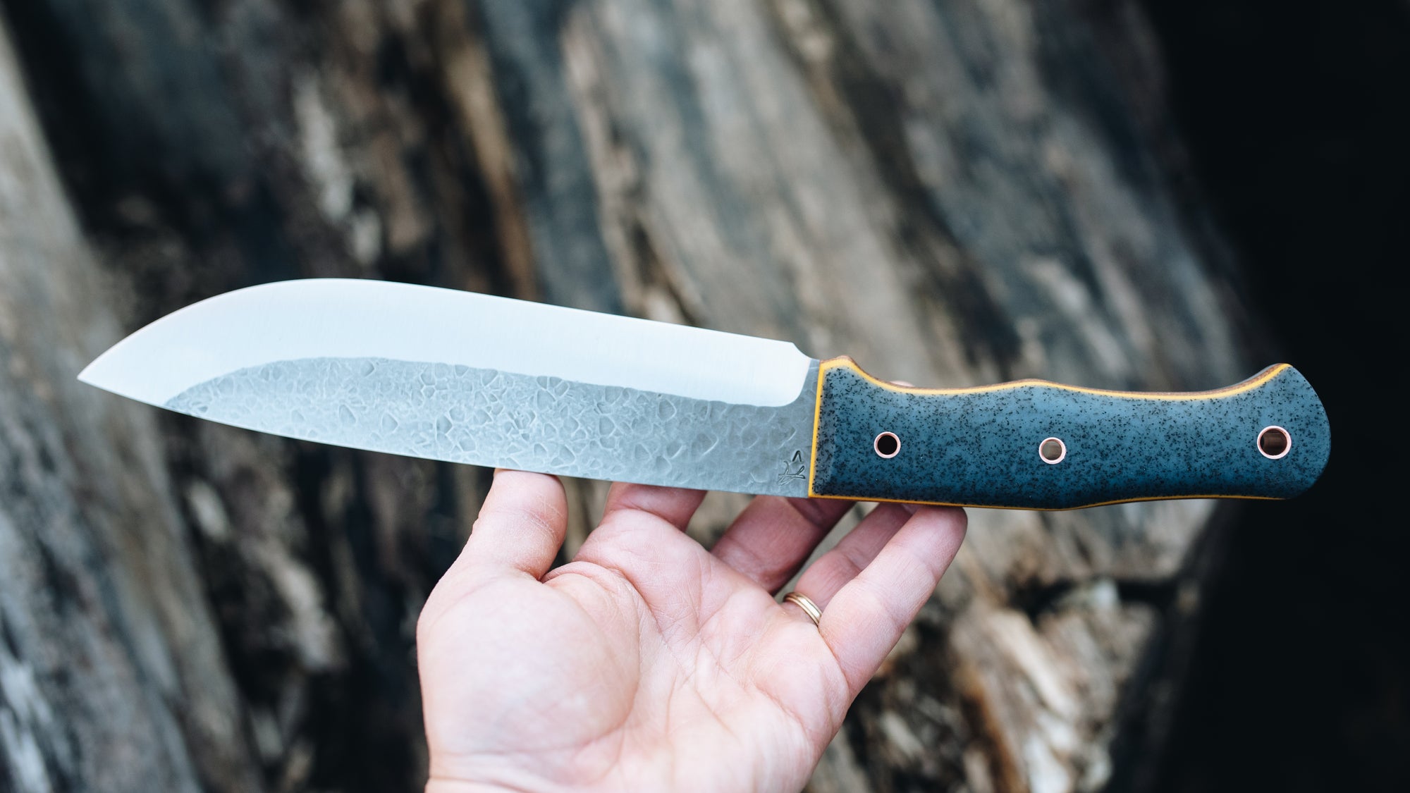 Bushwhacker - in navy GripX - (CPM 3V)