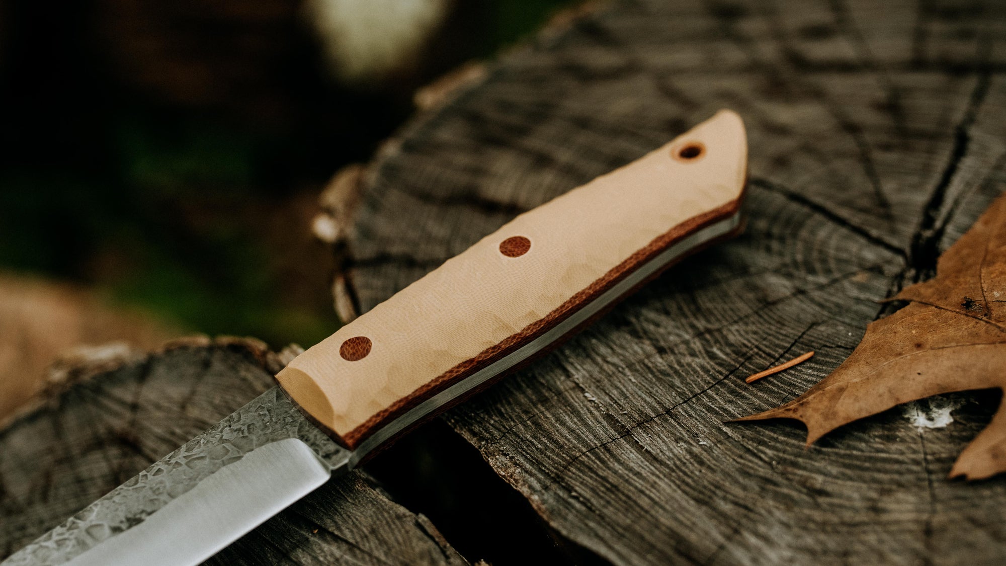 Prototype Puukko - in textured sand G-10 - (Procut)