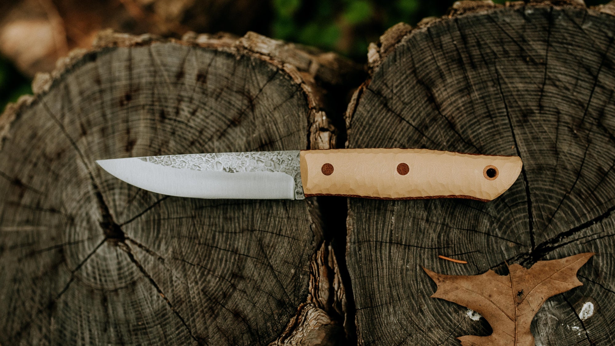 Prototype Puukko - in textured sand G-10 - (Procut)