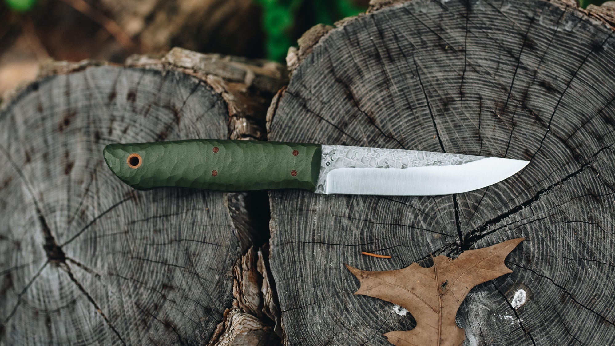 Prototype Puukko - in textured OD G-10 - (Procut)