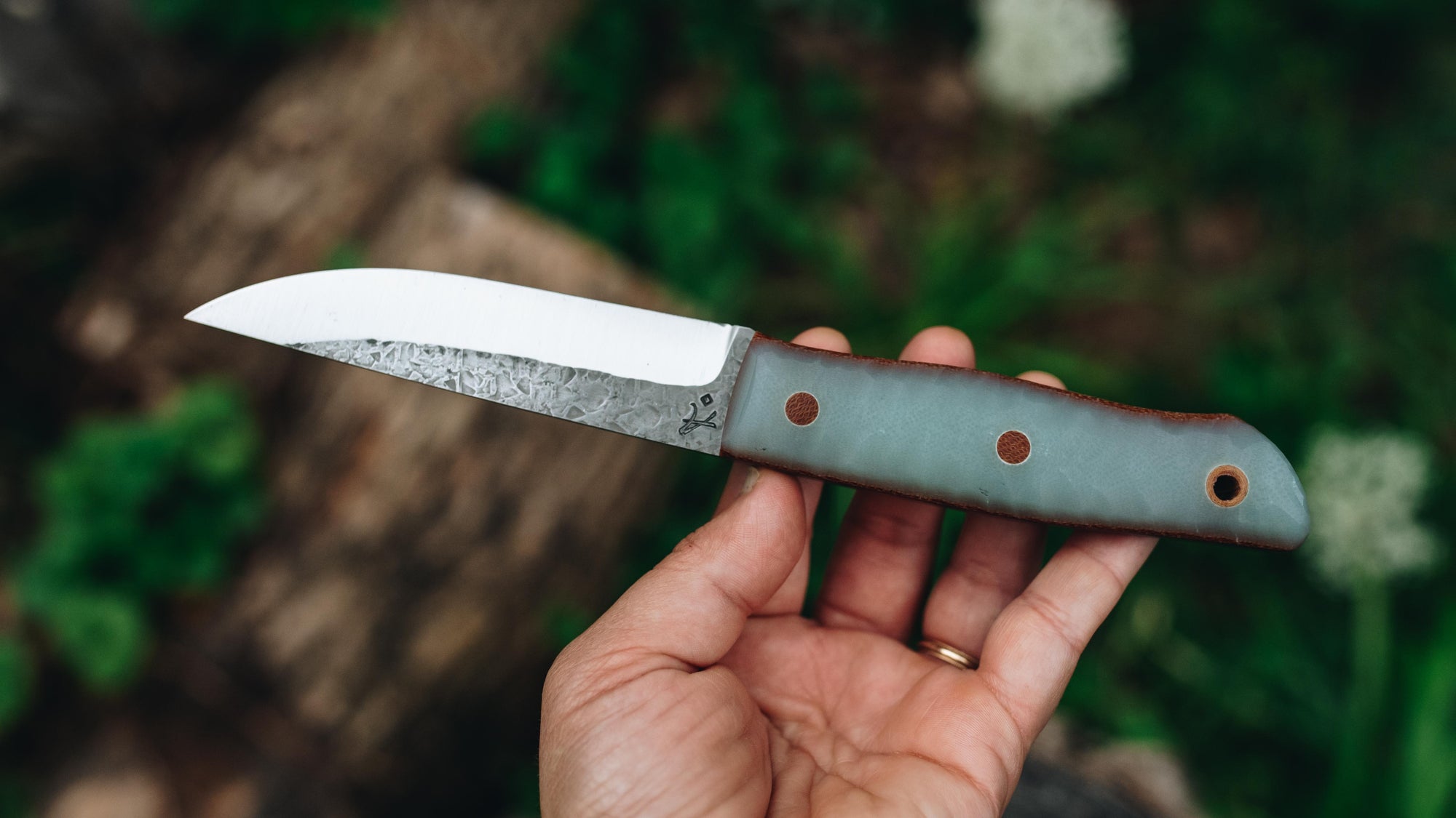 Prototype Puukko - in textured ghost G-10 - (Procut)