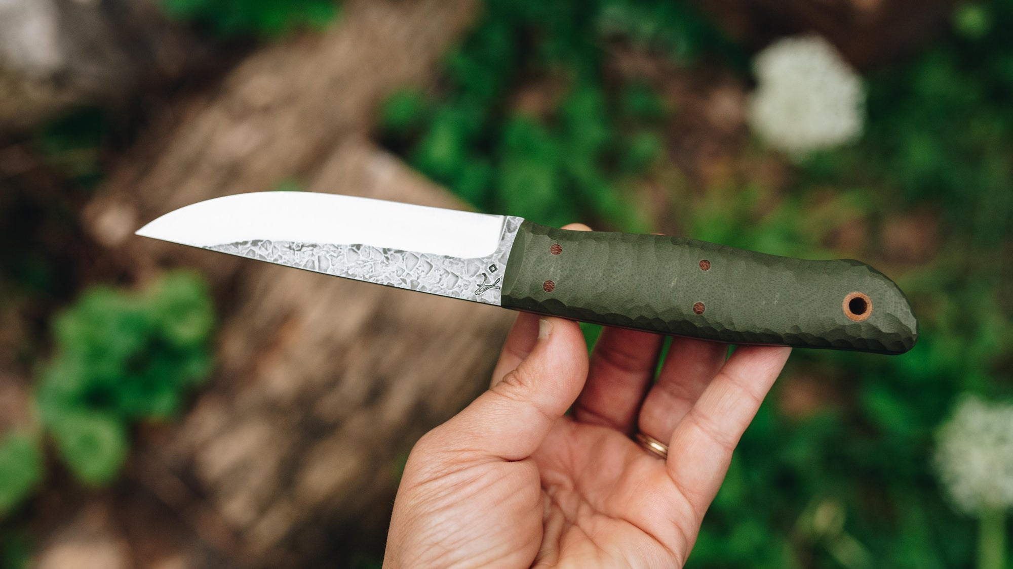 Prototype Puukko - in textured OD G-10 - (Procut)