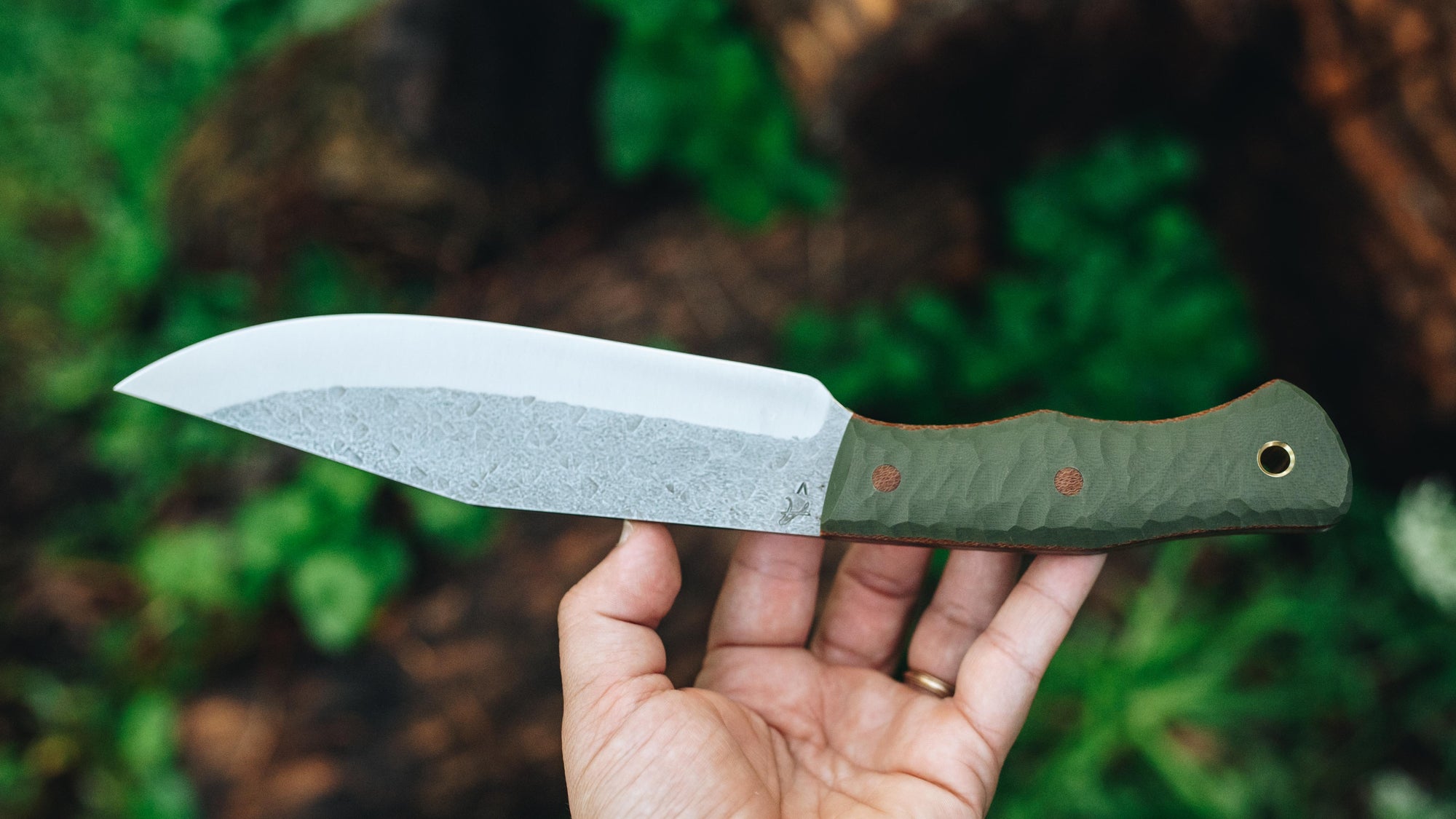 Grizzly- in textured OD G-10 - (CPM 3V)