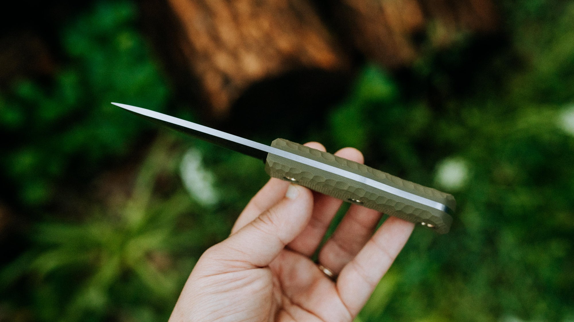 Traveler - in textured OD G-10 - (S90V)