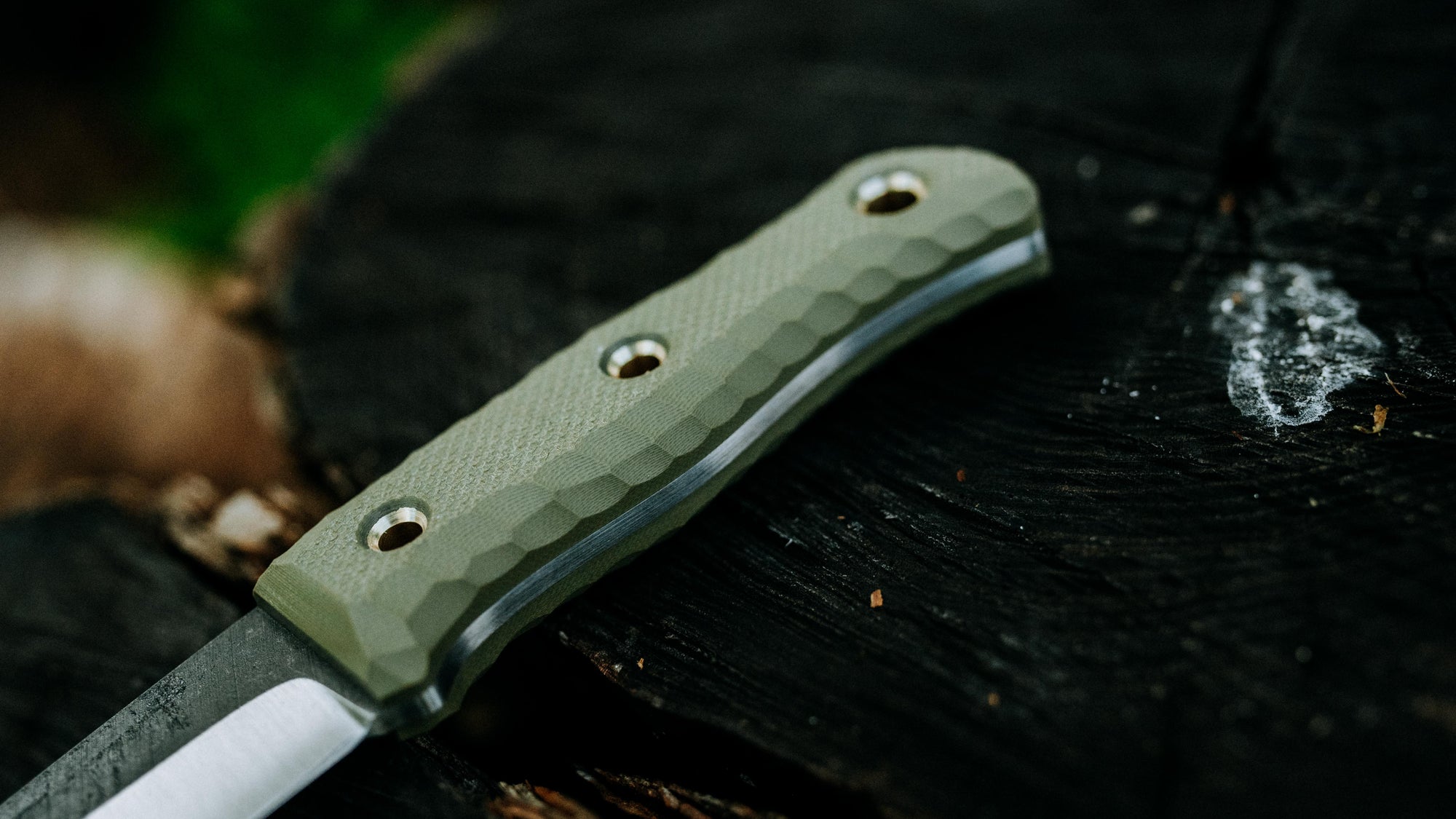 Traveler - in textured OD G-10 - (S90V)