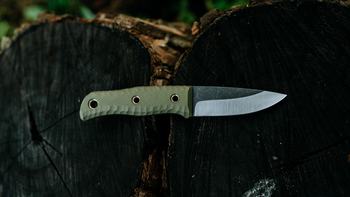 Traveler - in textured OD G-10 - (S90V)