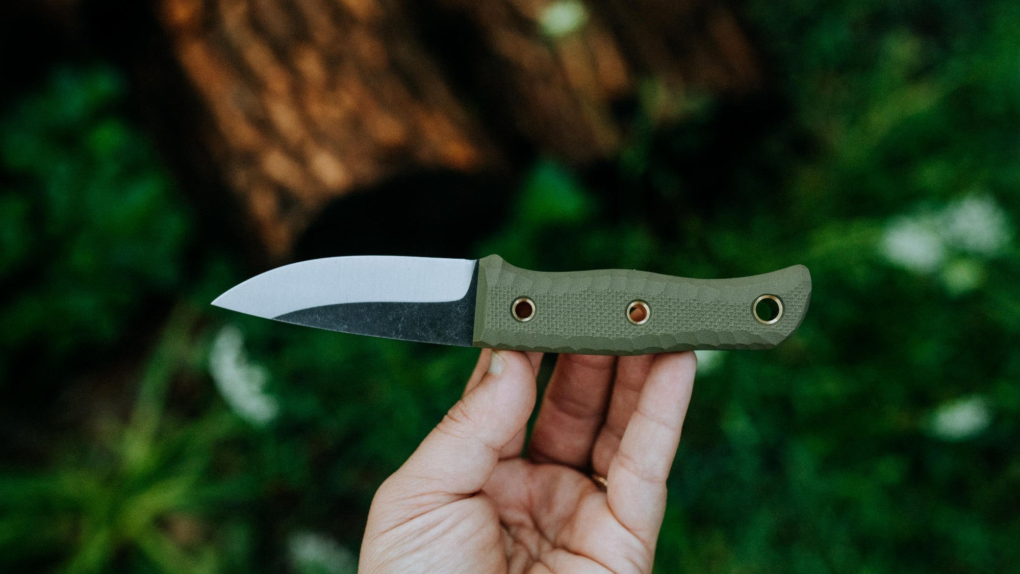 Traveler - in textured OD G-10 - (S90V)