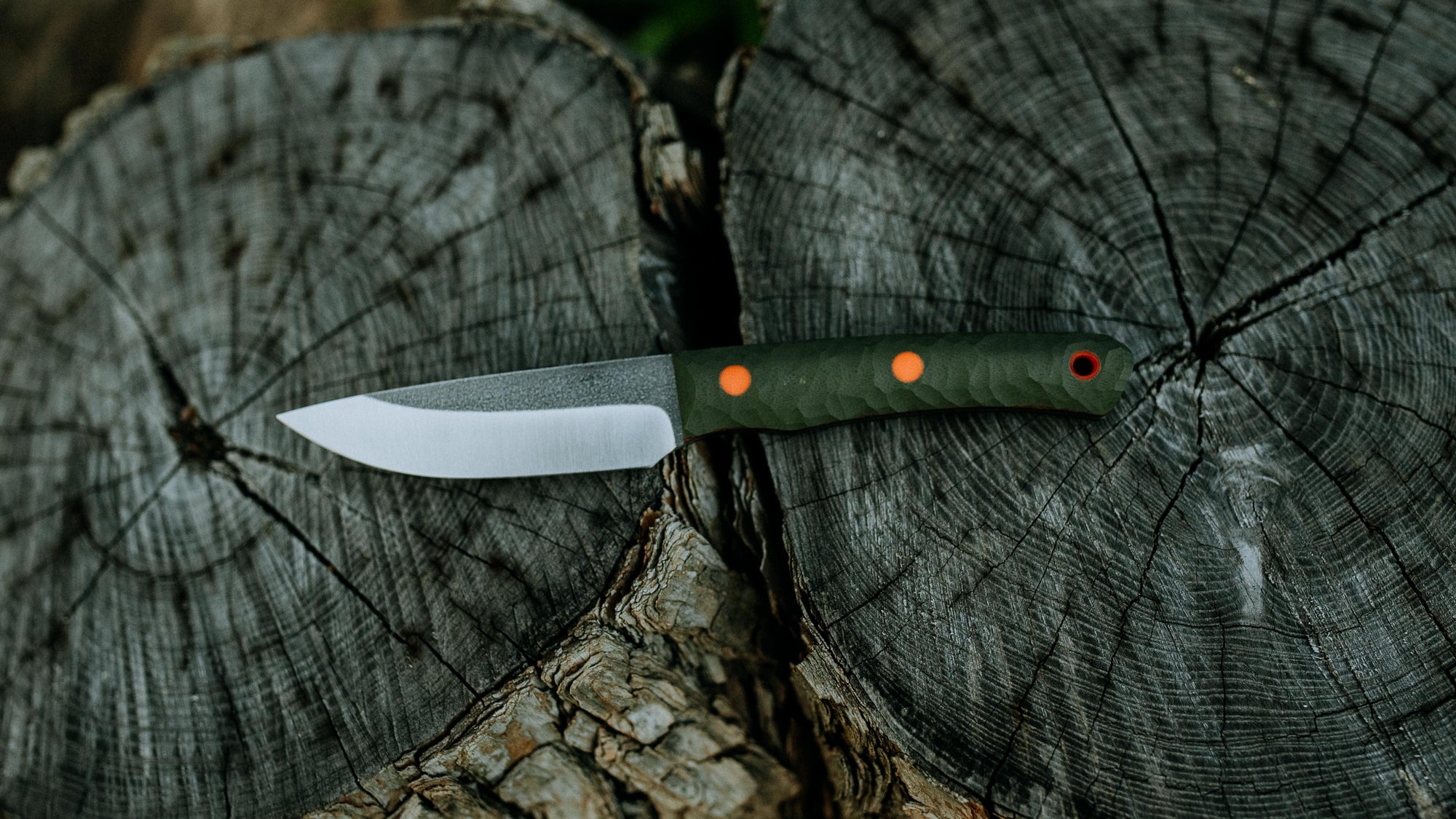 The New Wayfarer - in textured OD G-10 - (Magnacut)