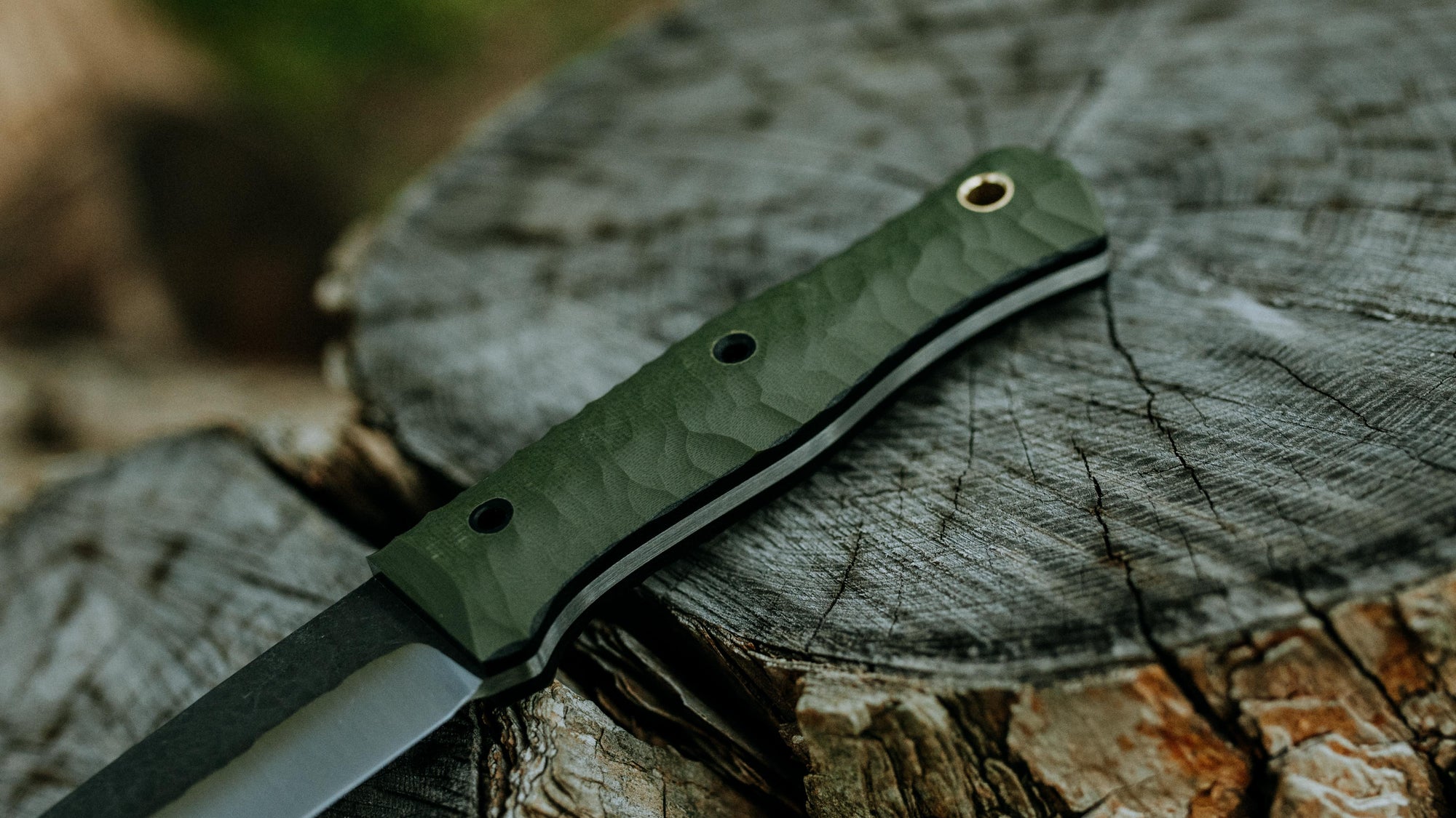 Walkabout - in textured OD G-10 - (AEB-L)