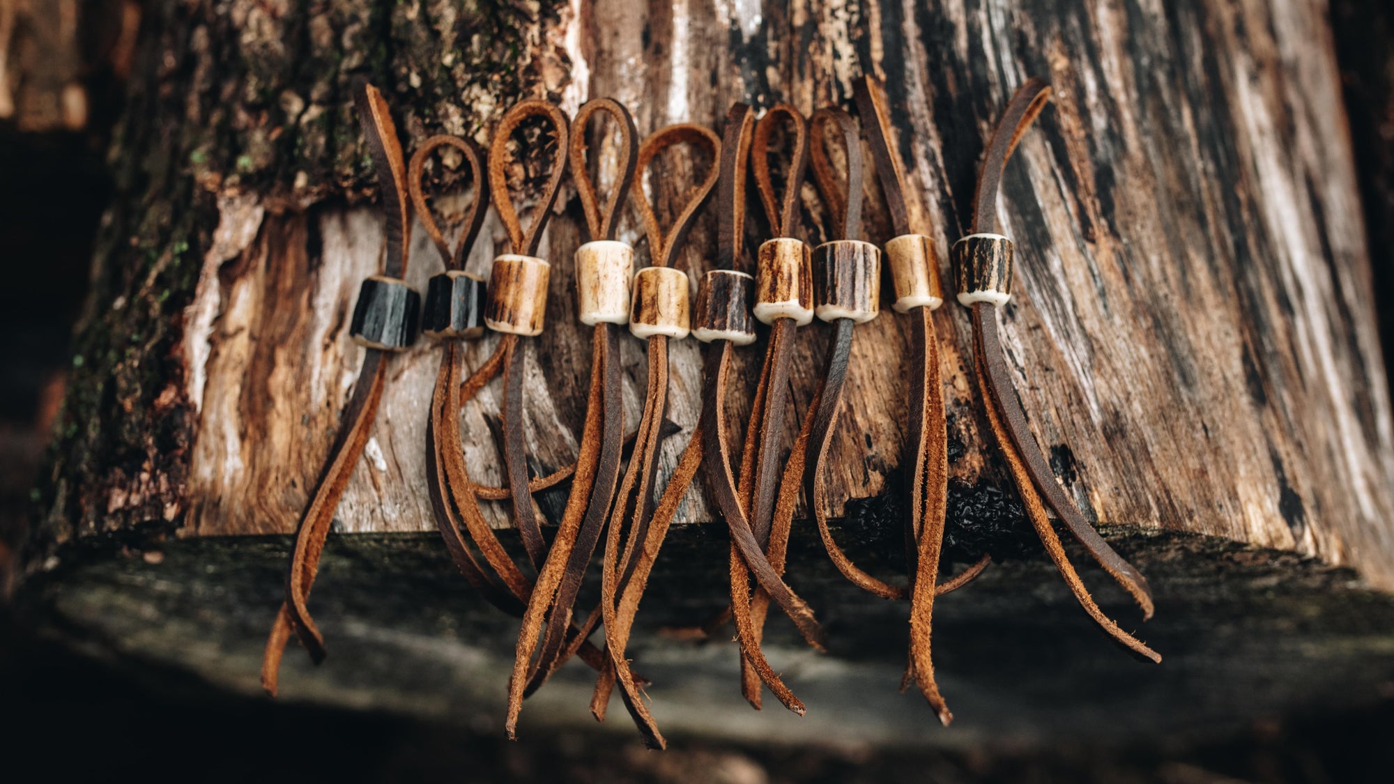 Small Stag Beads