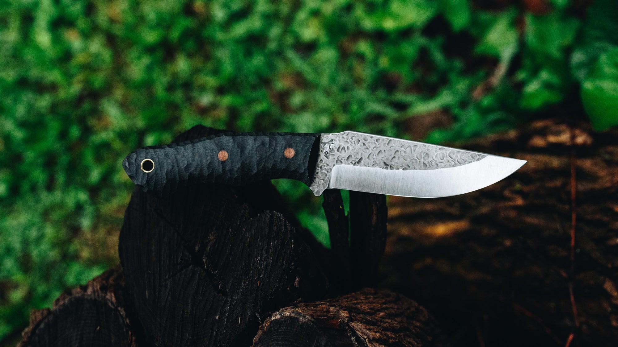 Wolverine - in textured black linen - (Procut)