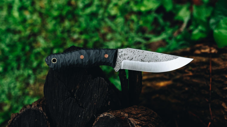 Wolverine - in textured black linen - (Procut)