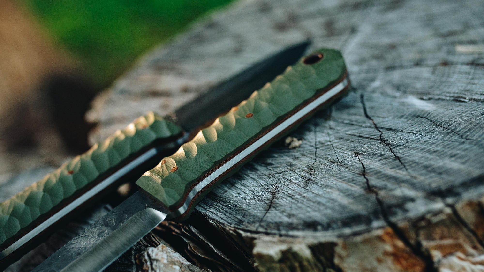 Pocket Kephart - in textured OD G-10 - (Procut)