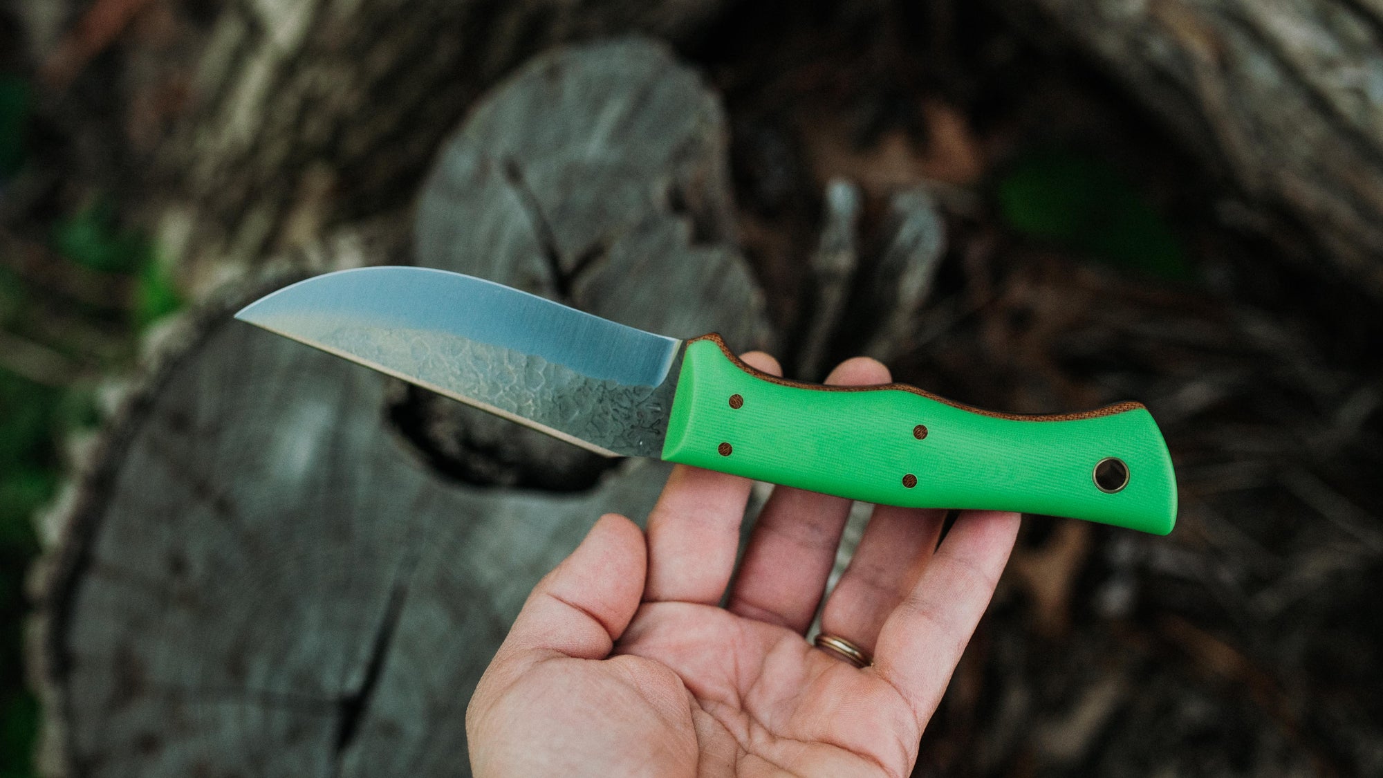 Pup - in lime G-10 - (AEB-L)