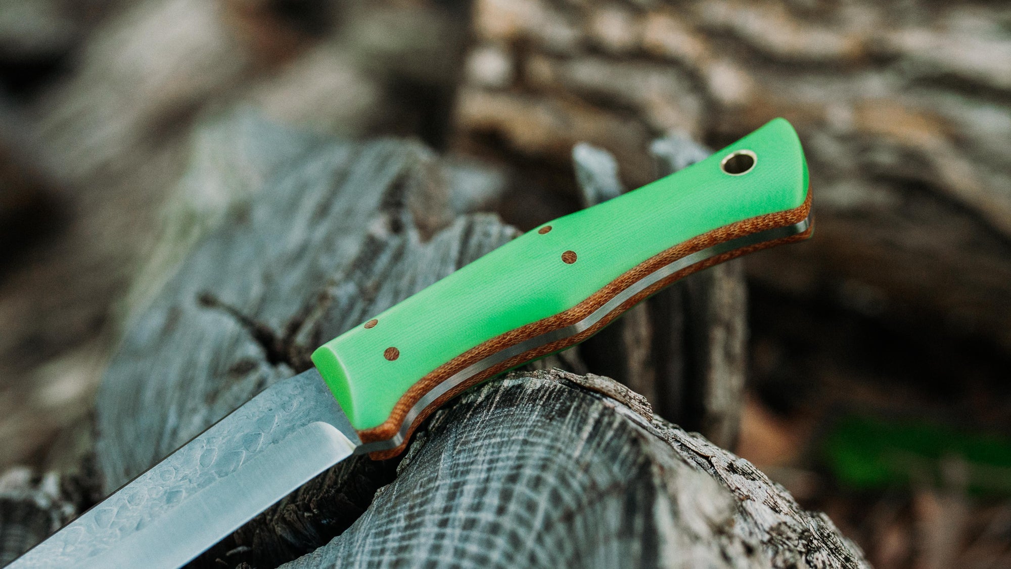 Pup - in lime G-10 - (AEB-L)