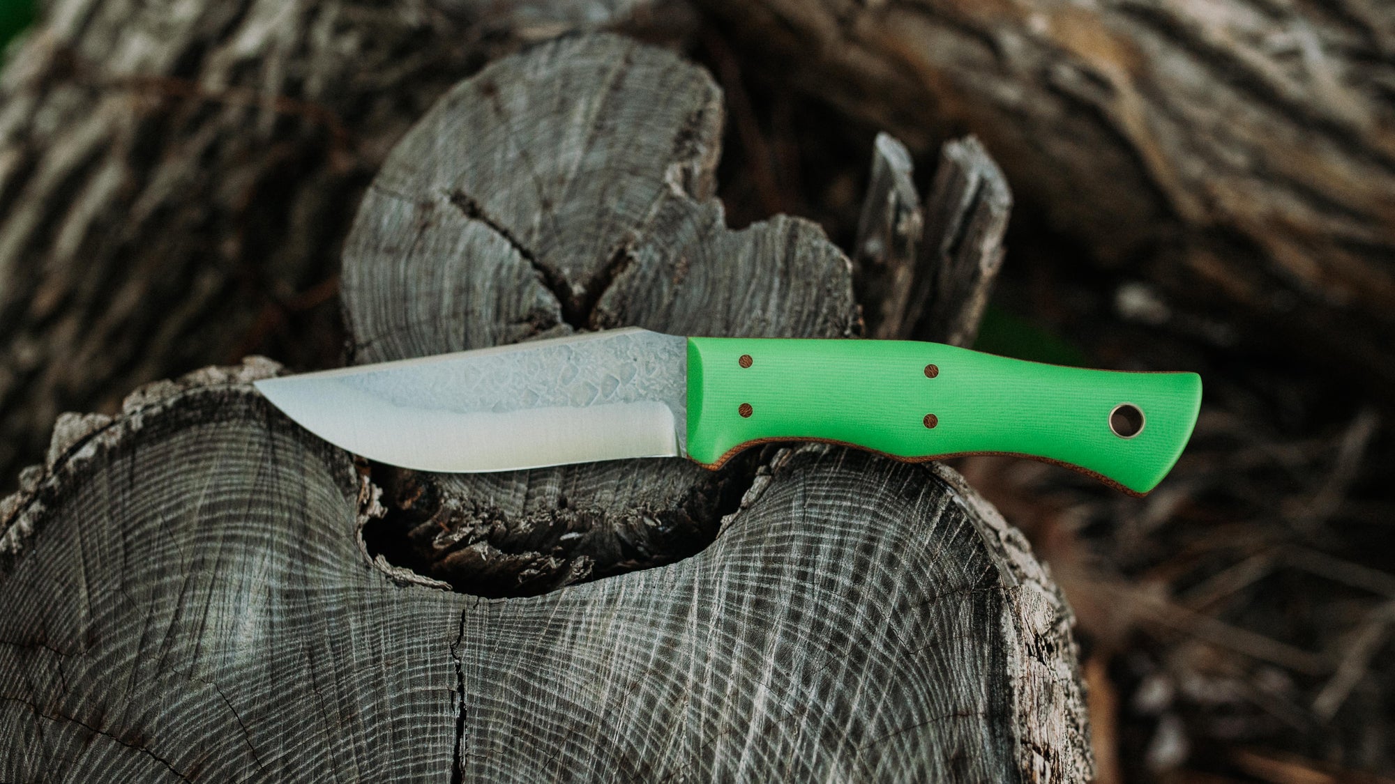 Pup - in lime G-10 - (AEB-L)