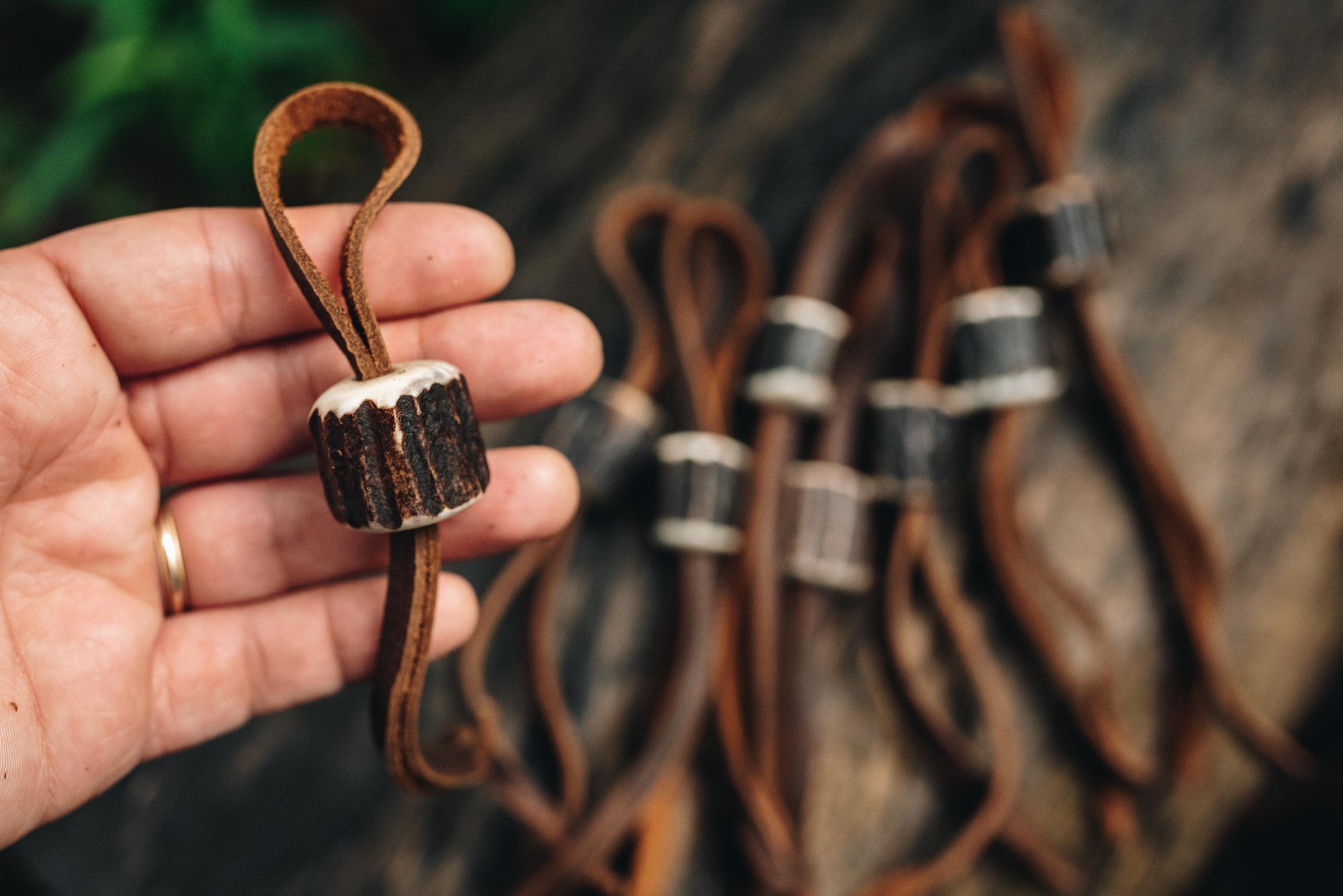 Large Stag Beads