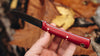 Prototype Straight Handle Sparrow - in red linen - (AEB-L)