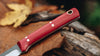 Prototype Straight Handle Sparrow - in red linen - (AEB-L)