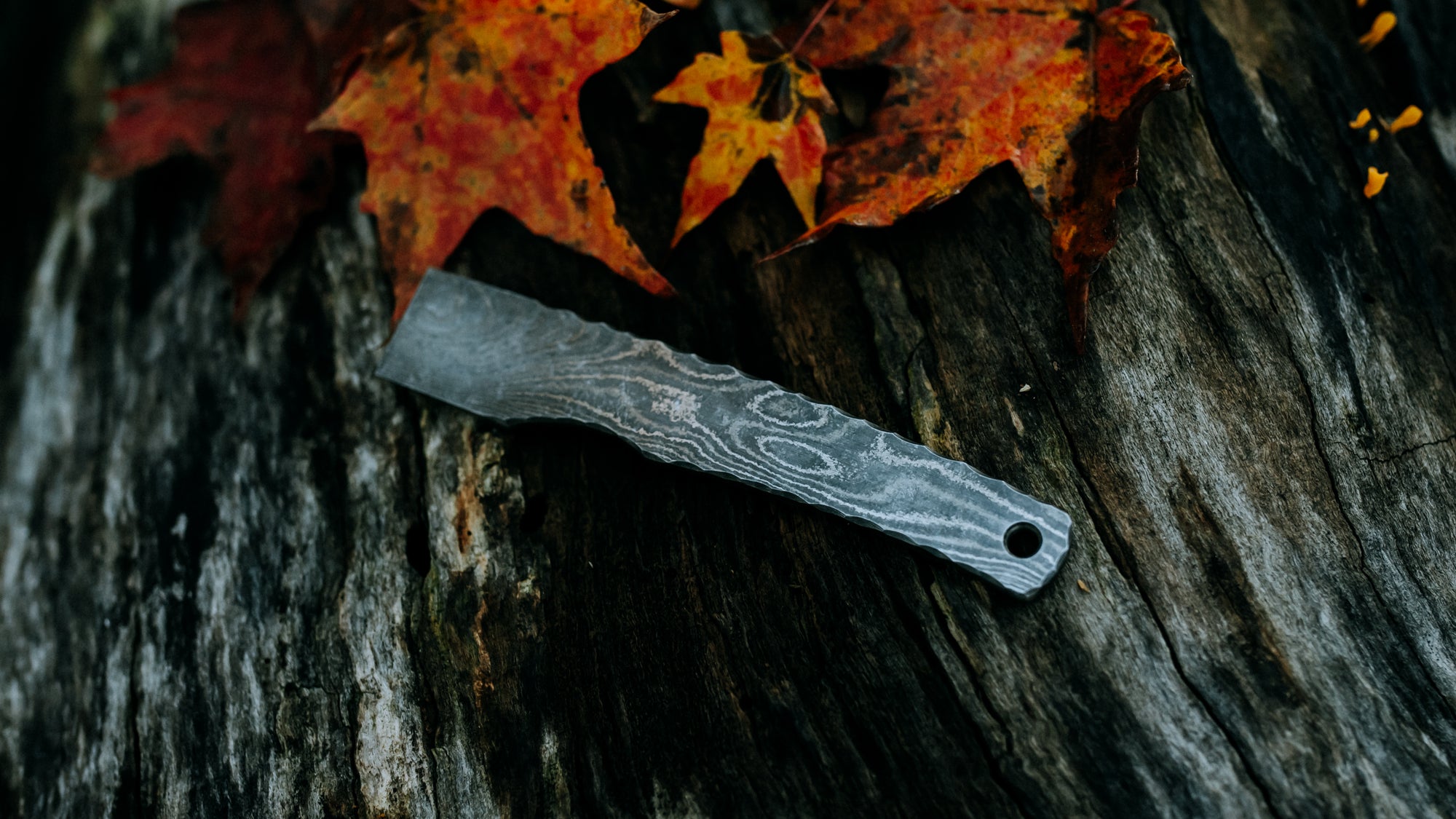 Pocket Prybar no1 - (high carbon damascus)