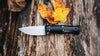 3" Bushtool - in black canvas - (CPM 3V)