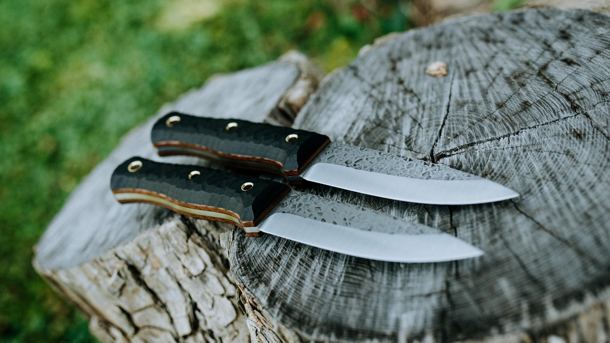 Walkabout - in textured black G-10 - (Procut)