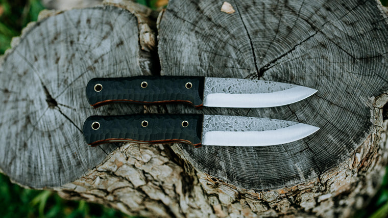 Walkabout - in textured black G-10 - (Procut)