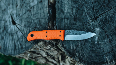 Traveler - in textured orange G-10 - (Procut)